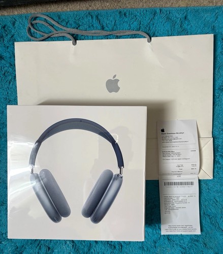 Sealed blue appie airpods max - airpods,