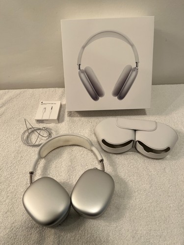 Used airpods max silver - used,